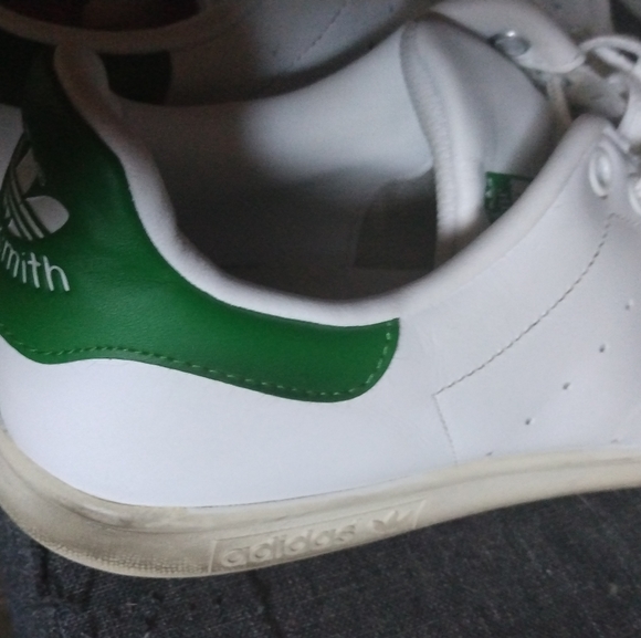 Stan Smith Adidas size 13 Men's tennis shoes- Green and White- sneakers - Picture 15 of 16